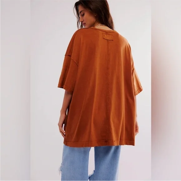 NWT Free People Devon Tee - Picture 3 of 10